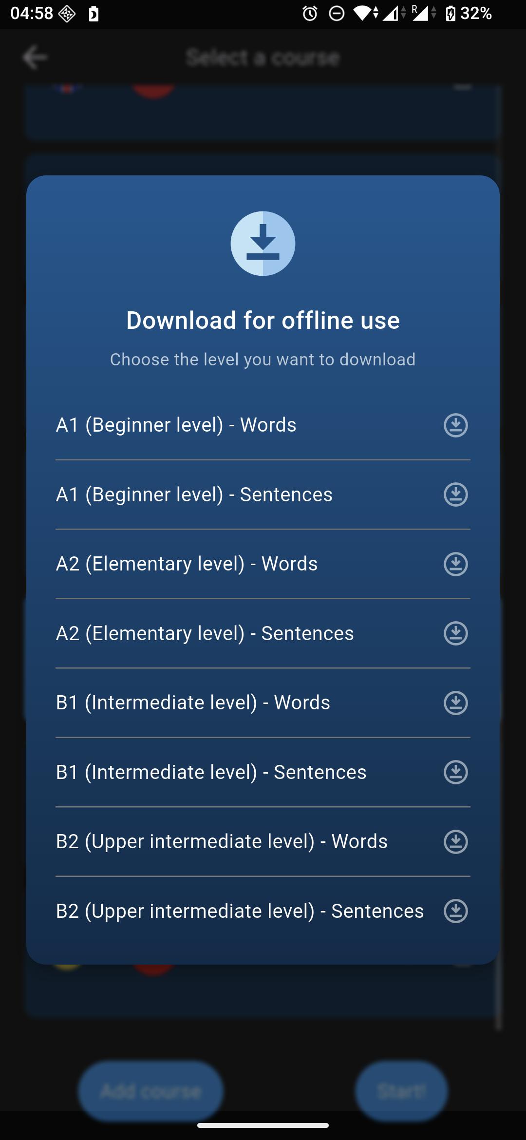 Qlango offline mode